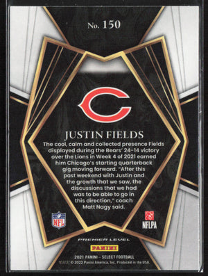 2021 Panini Select #150 Justin Fields