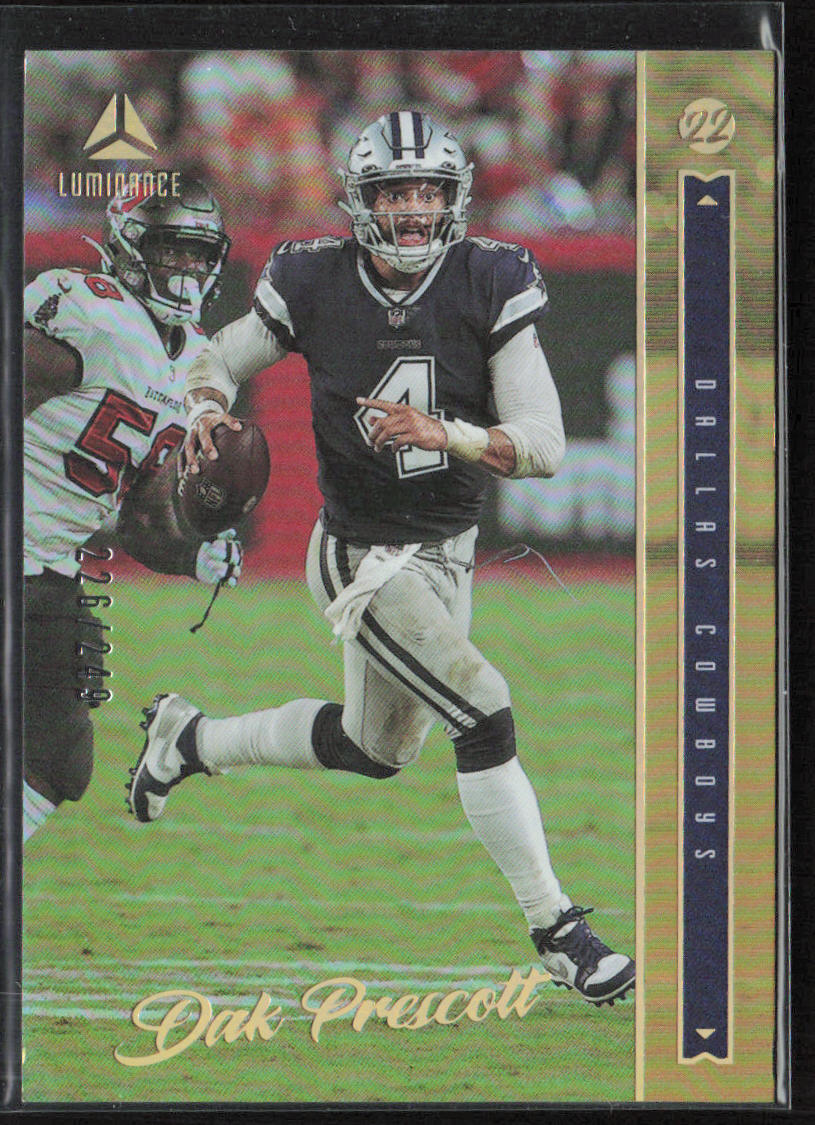 2022 Panini Luminance #21 Dak Prescott /249