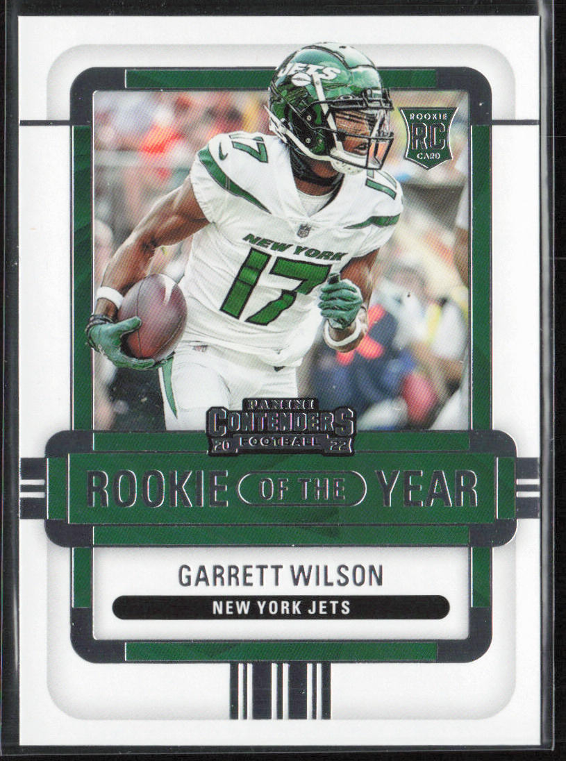 2022 Panini Contenders #ROY-GWI Garrett Wilson Rookie of the Year Contenders