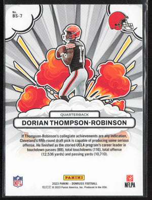 2023 Donruss #BS-7 Dorian Thompson-Robinson Bomb Squad