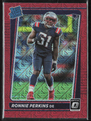 2021 Donruss Optic #283 Ronnie Perkins Red Mojo