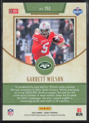 2022 Panini Legacy #152 Garrett Wilson