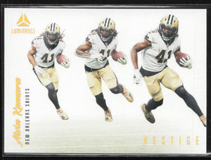 2022 Panini Luminance #VST-AKA Alvin Kamara Vestige