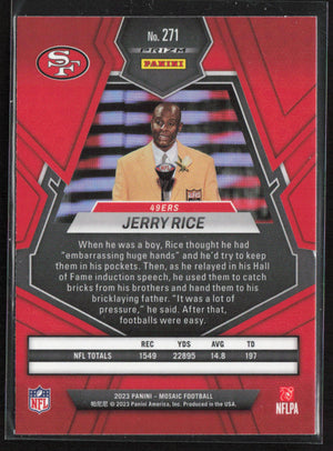 Mosaic #271 Jerry Rice Mosaic