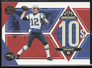 2022 Panini Legacy #DD-17 Tom Brady Decade of Dominance