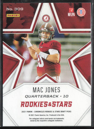 2021 Panini Chronicles Draft Picks #309 Mac Jones