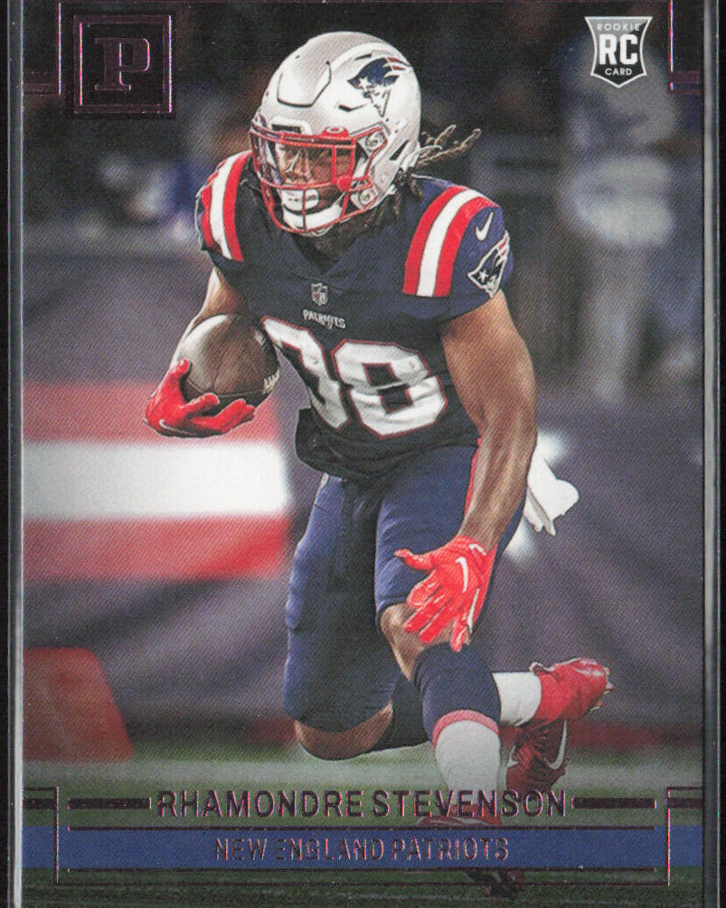 2021 Panini Chronicles #PA-18 Rhamondre Stevenson #PA-18