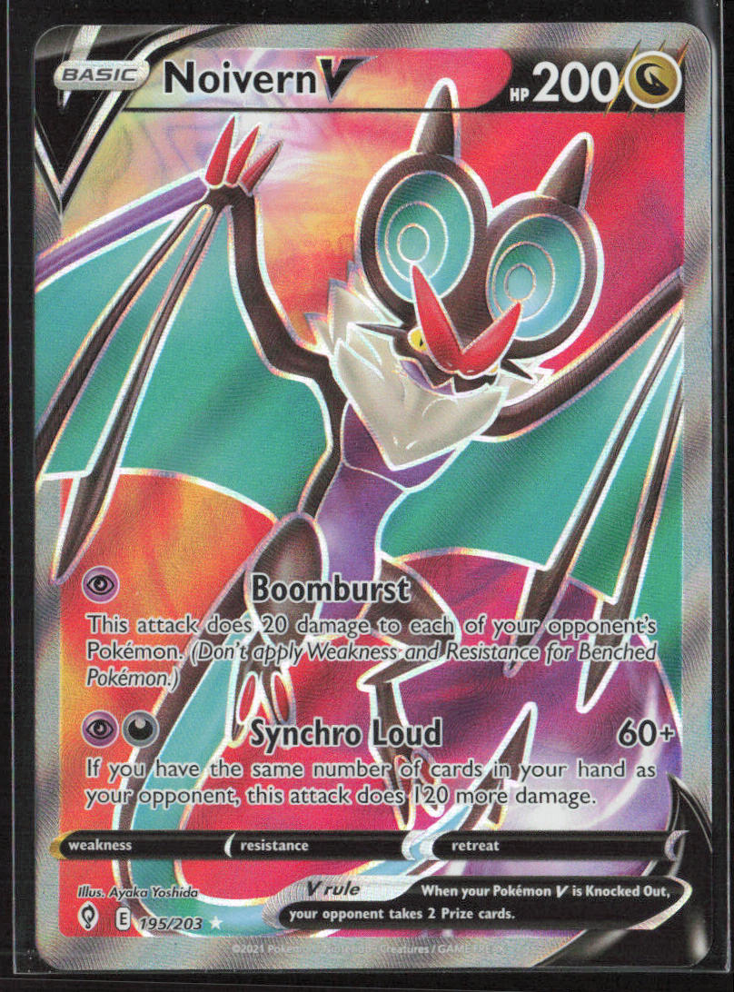 SWSH07: Evolving Skies #195/203 Noivern V (Full Art)