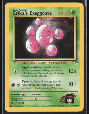 Pokémon Gym Heroes #077/132 Erika's Exeggcute