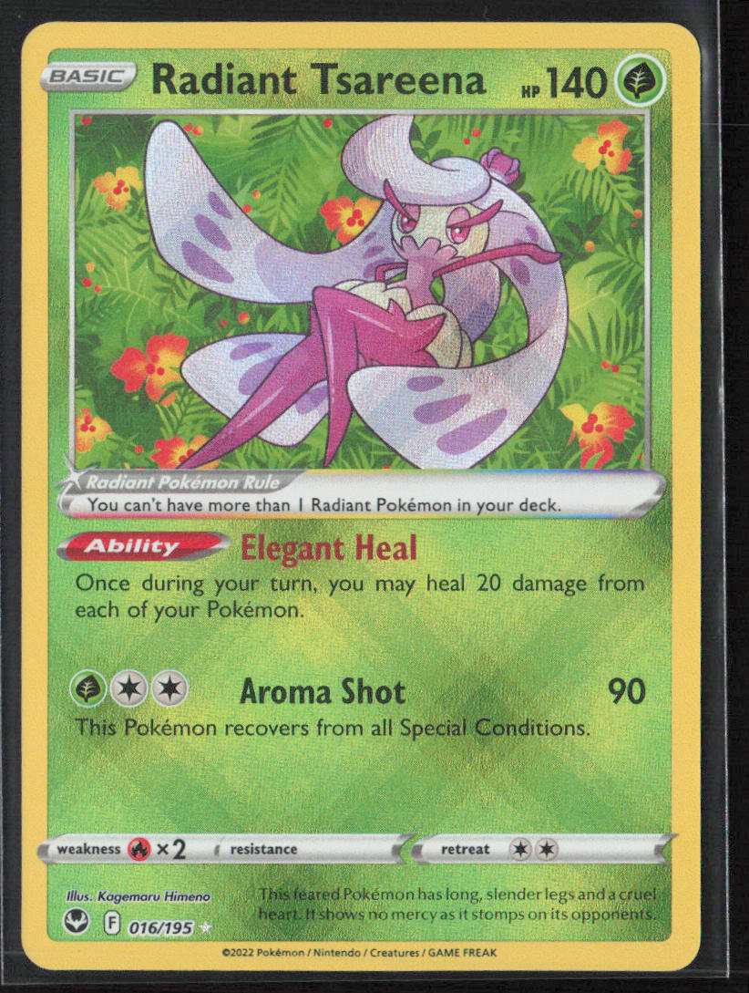 Prize Pack Series Cards #016/195 Radiant Tsareena