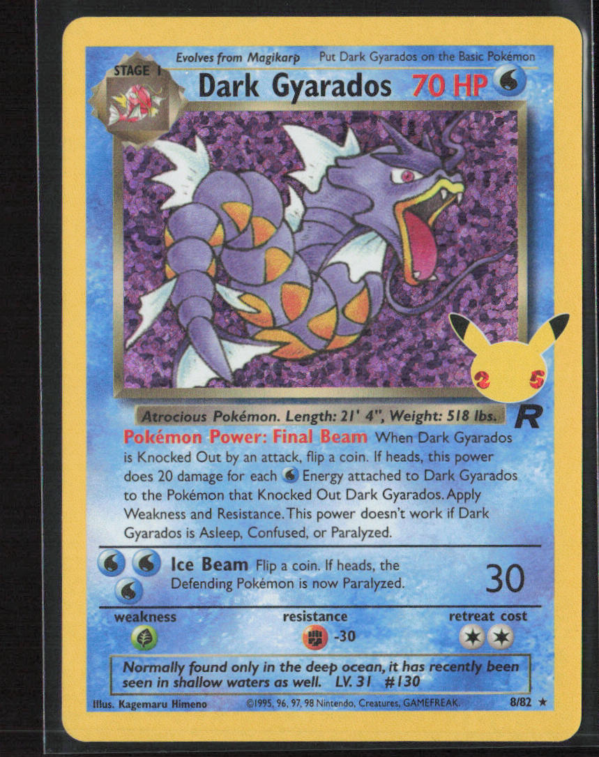 Celebrations: Classic Collection #8/82 Dark Gyarados