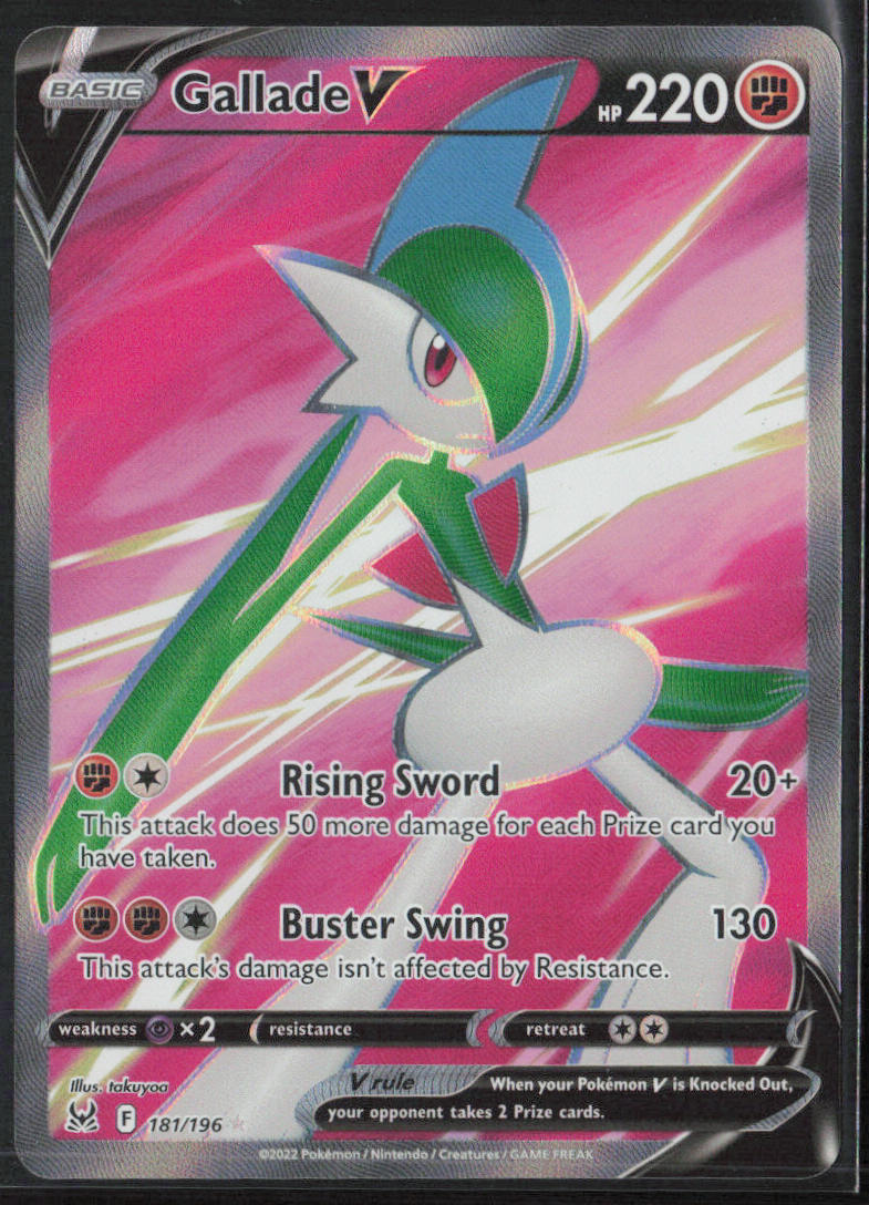 SWSH11: Lost Origin #181/196 Gallade V (Full Art)