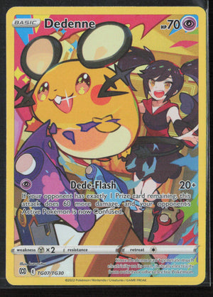 SWSH09: Brilliant Stars Trainer Gallery #TG07/TG30 Dedenne