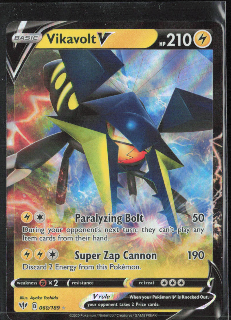 SWSH03: Darkness Ablaze #060/189 Vikavolt V