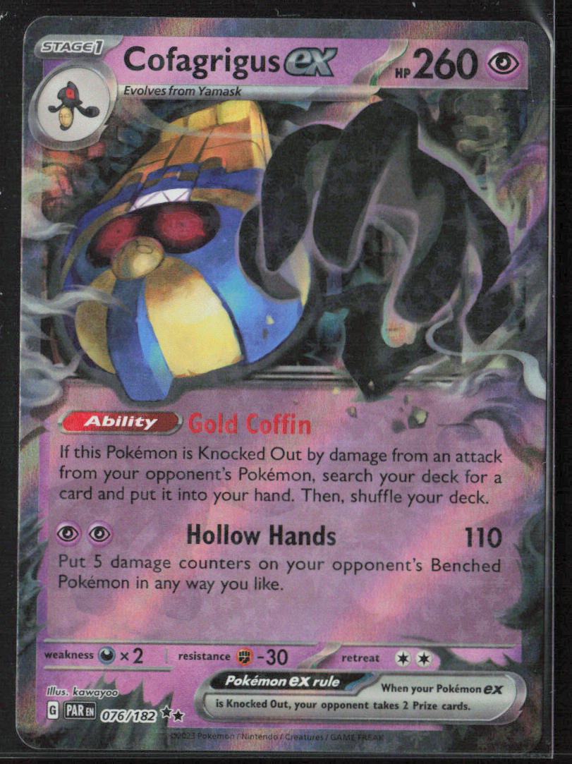 SV04: Paradox Rift #076/182 Cofagrigus ex