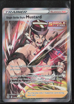 SWSH09: Brilliant Stars Trainer Gallery #TG28/TG30 Single Strike Style Mustard