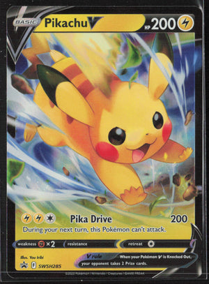 SWSH: Sword & Shield Promo Cards #SWSH285 Pikachu V