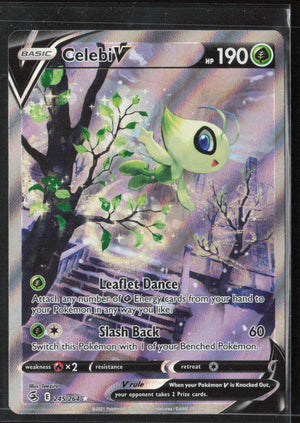 SWSH08: Fusion Strike #245/264 Celebi V (Alternate Full Art)