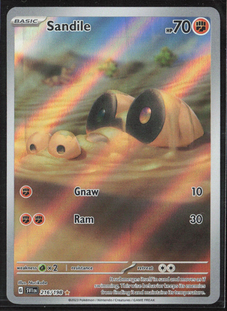 SV01: Scarlet & Violet Base Set #216/198 Sandile