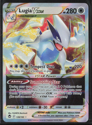 Prize Pack Series Cards #139/195 Lugia VSTAR