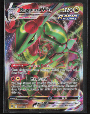 SWSH07: Evolving Skies #111/203 Rayquaza VMAX