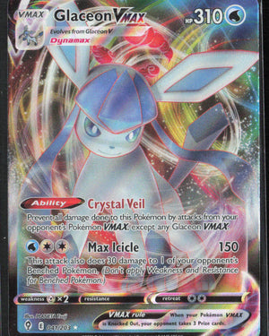 Miscellaneous Cards & Products #041/203 Glaceon VMAX (Holiday Calendar)