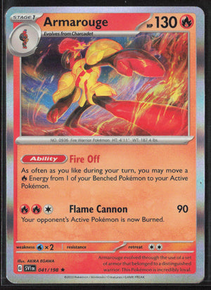 SV01: Scarlet & Violet Base Set #041/198 Armarouge