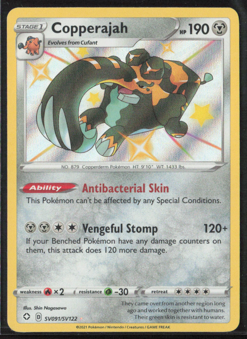 Pokémon Darkness Ablaze Copperajah #132/189