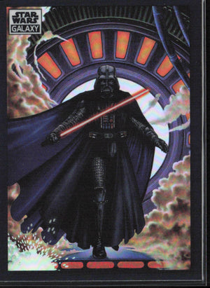 2022 Topps Chrome Star Wars Galaxy Enter: Darth Vader #50