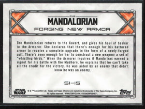 2020 Topps Star Wars: The Mandalorian Season 1 #29 Forging New Armor