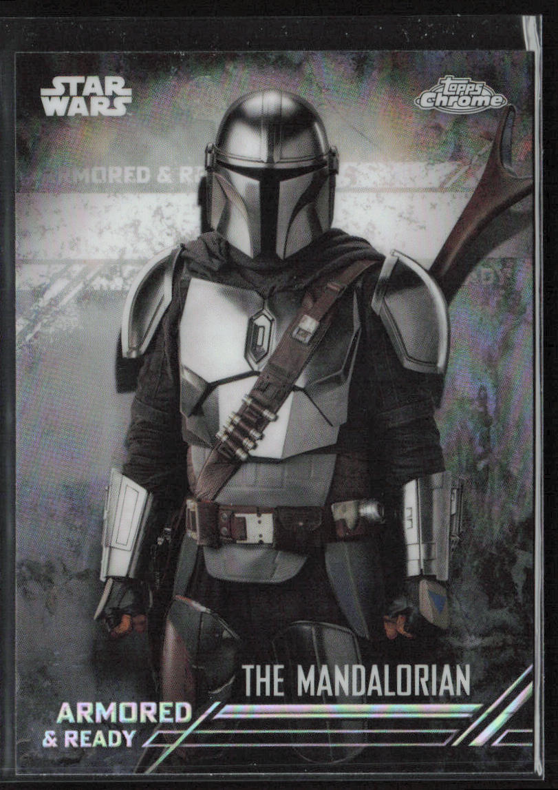 2022 Topps Chrome Star Wars The Mandalorian Armored & Ready AR-1