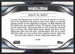 2021 Star Wars: The Mandalorian Season 2 #82 Saved by the…Empire?!