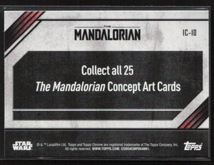 2021 Topps Star Wars: The Mandalorian Season 1 and 2  #IC-10 Concept Art