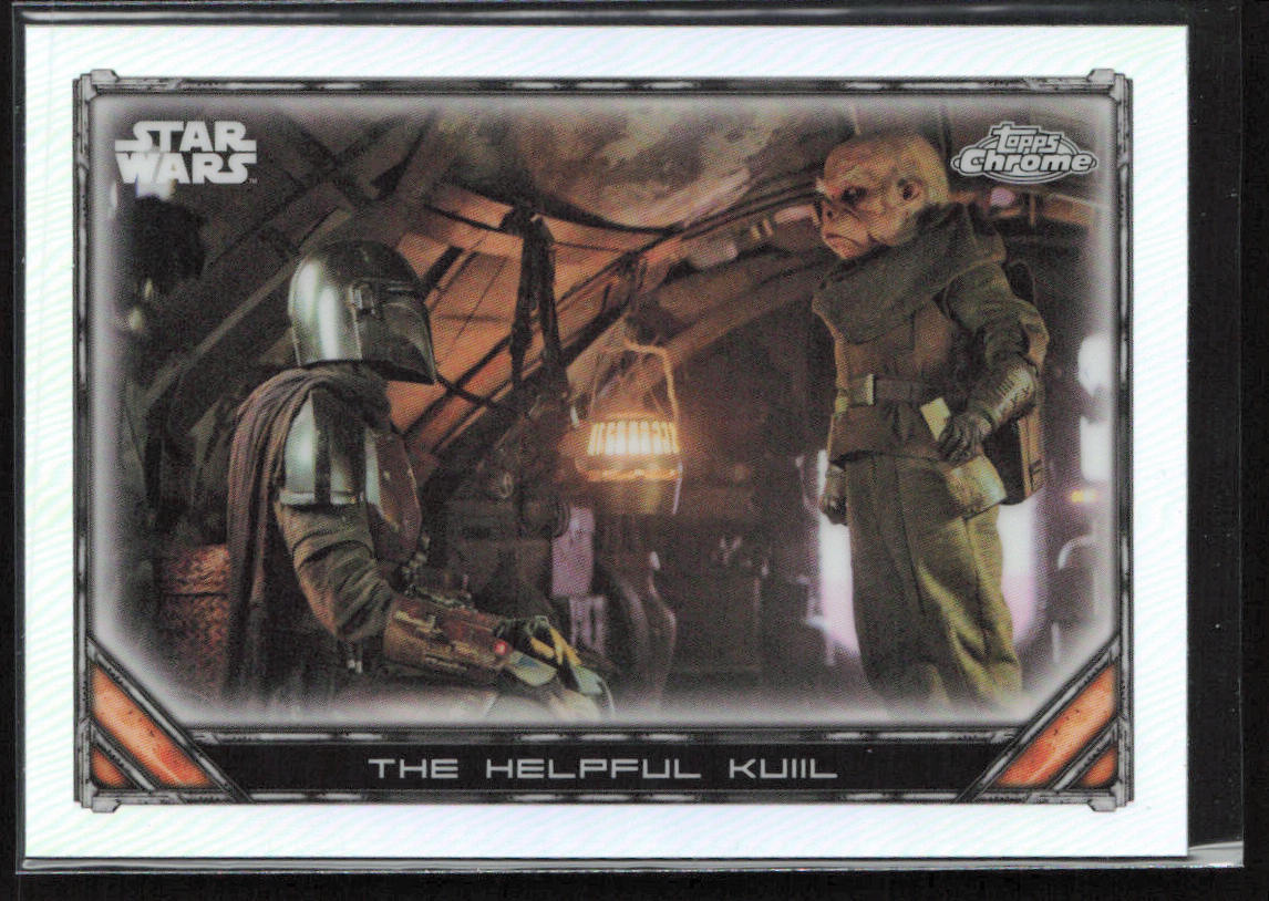 2020 Topps Star Wars: The Mandalorian Season 1 #8 The Helpful Kuiil