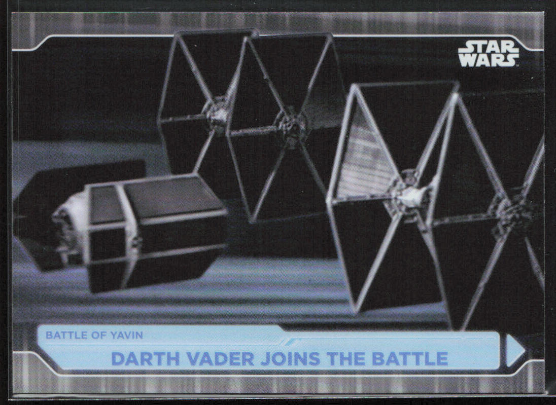 2016 Topps Star Wars Rogue One: Mission Briefing #63 TIE Fighters in Pursuit