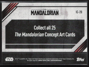 2021 Topps Star Wars: The Mandalorian Season 1&2 Euro Edition #IC-20 Concept Art