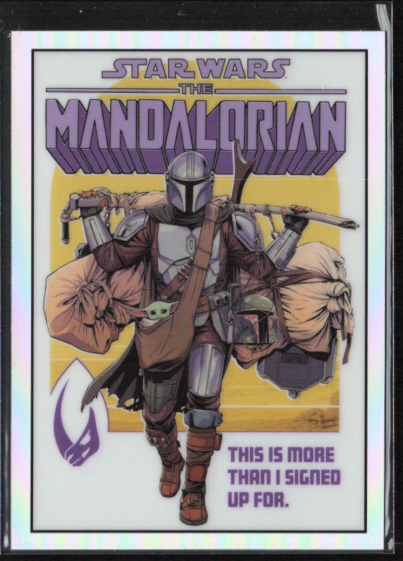 2022 Topps Chrome Star Wars The Mandalorian Beskar Edition #CC-1