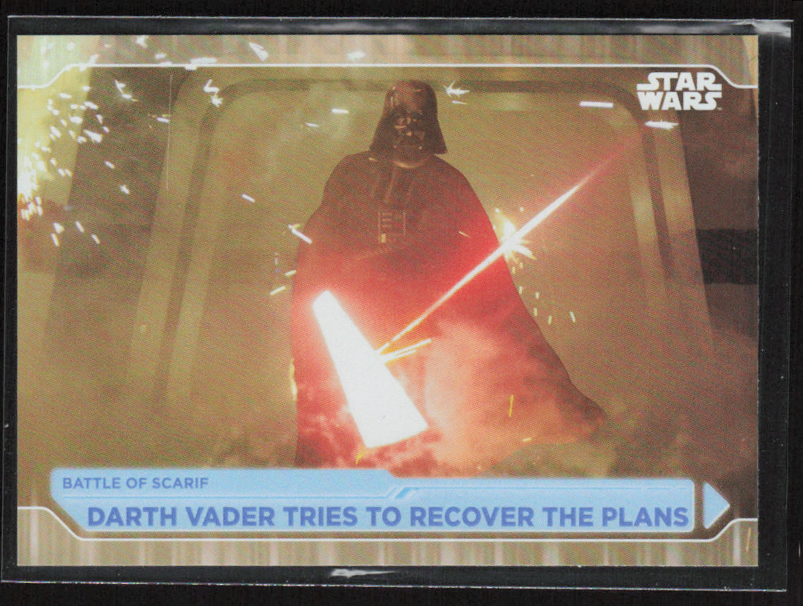 2021 Star Wars: Battle Plans #59 Darth Vader recovers Plans