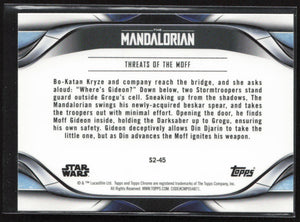 2022 Topps Chrome Star Wars The Mandalorian Beskar Edition #S2-45