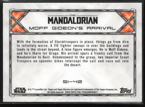 2021 Topps Star Wars: The Mandalorian Season 1 and 2 European Edition #67