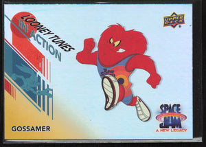 2021 Upper Deck Space Jam: A New Legacy #IA-13 Gossamer Looney Tunes In Action