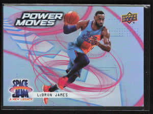 2021 Upper Deck Space Jam: A New Legacy #PM-1 LeBron James Power Moves