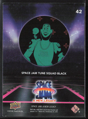 2021 Upper Deck Space Jam: A New Legacy #42 Space Jam Tune Squad Black