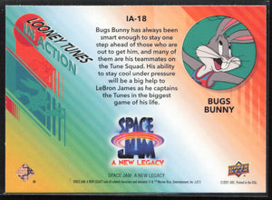 2021 Upper Deck Space Jam: A New Legacy #IA-18 Bugs Bunny Tunes In Action