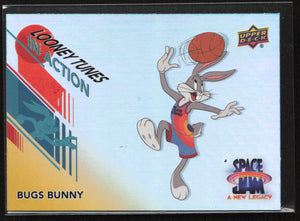 2021 Upper Deck Space Jam: A New Legacy #IA-18 Bugs Bunny Tunes In Action