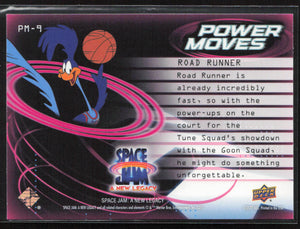 2021 Upper Deck Space Jam: A New Legacy #PM-9 Road Runner Power Moves