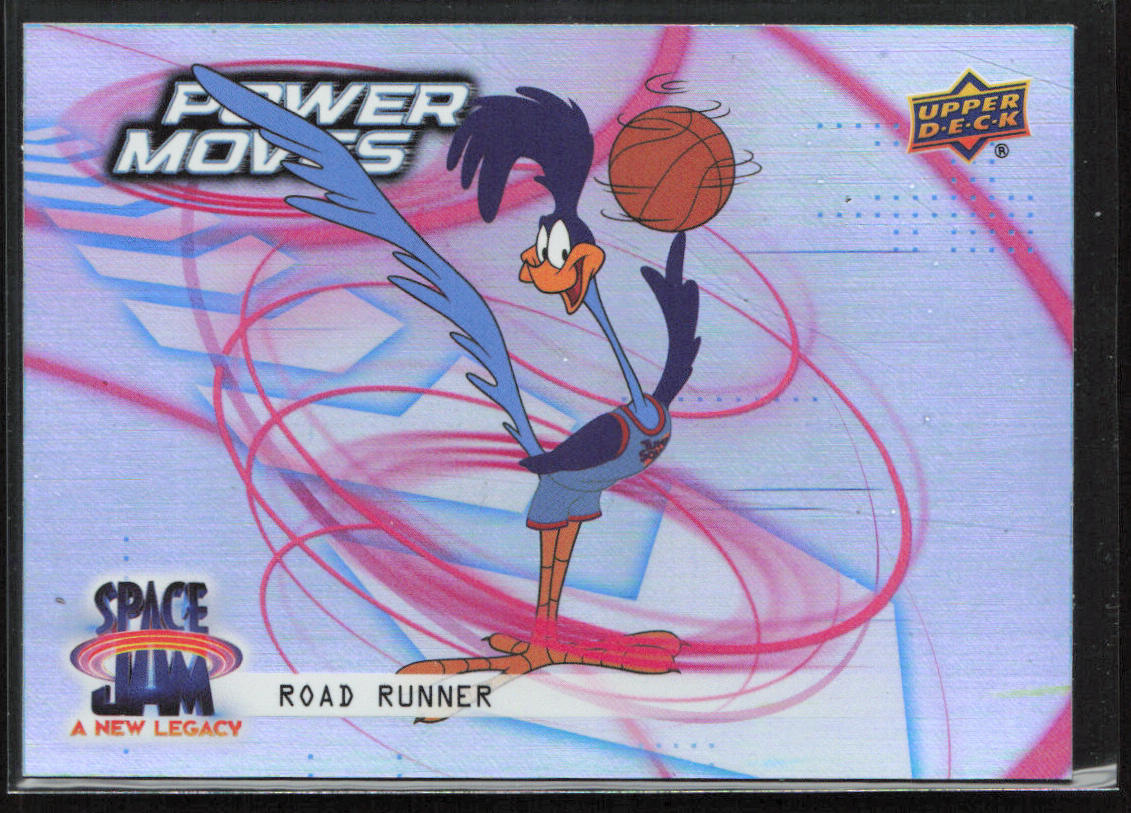 2021 Upper Deck Space Jam: A New Legacy #PM-9 Road Runner Power Moves