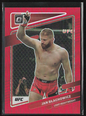 2022 Donruss Optic UFC #76 Jan Blachowicz Blue Velocity