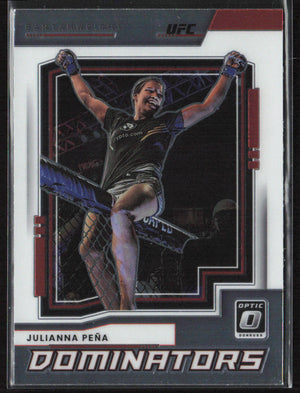 2022 Donruss Optic UFC #8 Julianna Pena Dominators