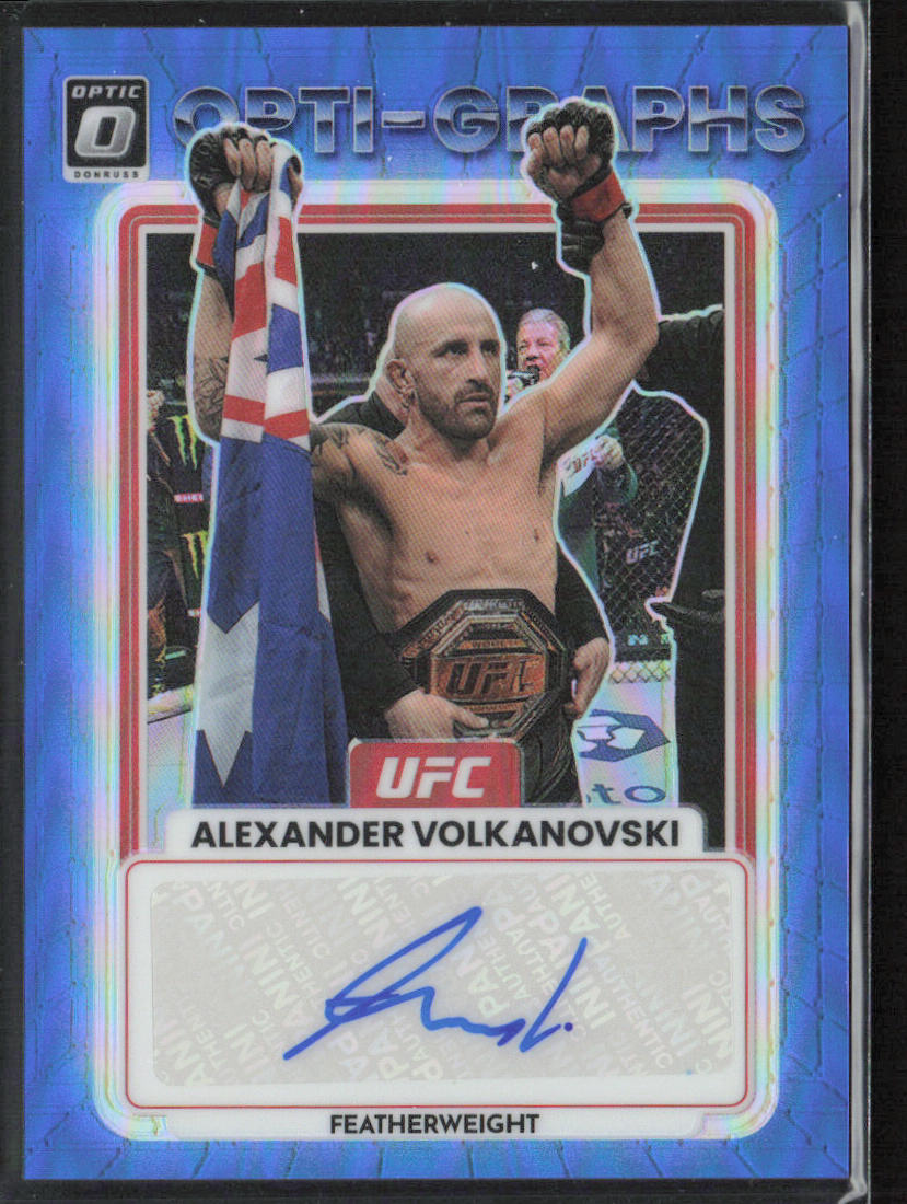 2023 Donruss Optic UFC #OG-AVK Alexander Volkanovski Auto /99